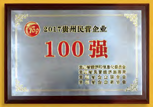 澳门大金沙所有网站药业跻身 “2017贵州民营企业100强”